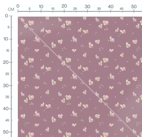 Girl Snails Grape Medium by Autumn River Studio