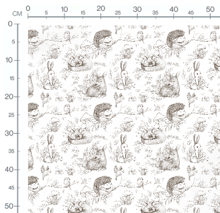 Sketchy Forest Animals by Pookys World