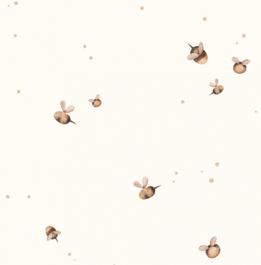 Spring bee small cream by Pookys World